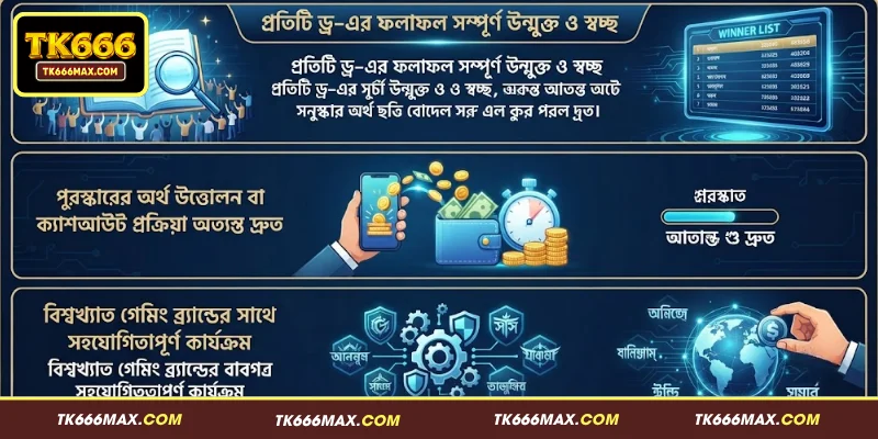 TK666 লটারির বৈচিত্র্যময় ও আকর্ষণীয় গেমের সমাহার